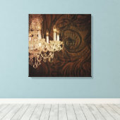 Toile Chandelier de l'Ouest primitif de Bohême (Insitu (Plancher de Bois))