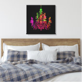 Toile Chandelier en verre PixDezines do-it-yourself Arri (Insitu(Chambre))