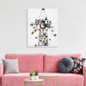 Toile Chandelier fraise (Insitu(Salon))
