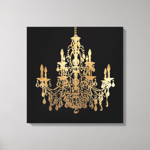 Toile Chandelier PixDezines do-it-yourself Arrière - pla