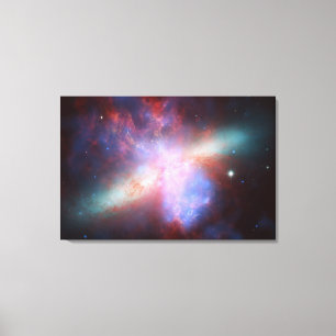 Toile Chandra : Hubble : Rayon Spitzer : Visible : Infra