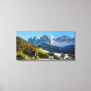 Toile Changement de saison dans les Dolomites