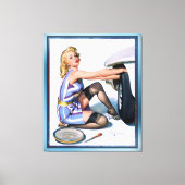 Toile Changement rapide par Gil Elvgren (Recto)