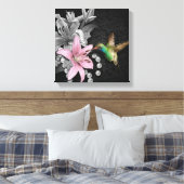 Toile Chanson de colibri (Insitu(Chambre))