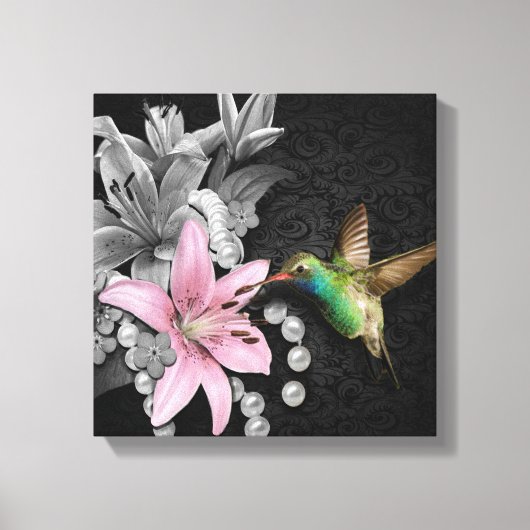 Toile Chanson de colibri (Recto)