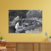 Toile Chanson de Hiawatha : Native Indian Warrior & Love (Insitu(Salon))