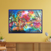 TOILE CHANSON DE ROLAND/ COMBAT DES CHEVALIERS EN TOURNO (Insitu(Salon))