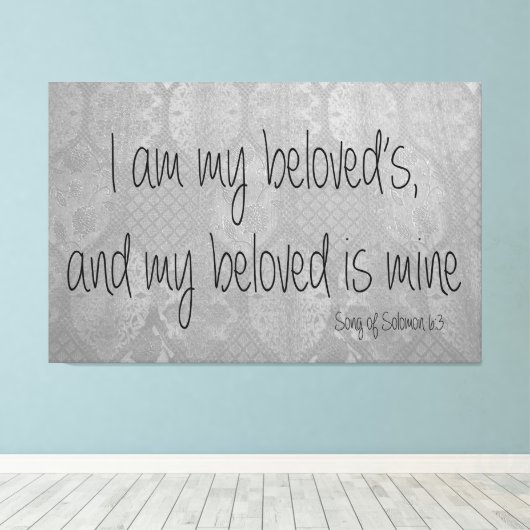 Toile Chanson de Salomon (Insitu (Plancher de Bois))