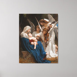 Toile Chanson des anges de William-Adolphe Bouguereau C