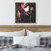 Toile Chant de Noël le long (Insitu(Chambre))