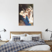 Toile Chant des Anges (1881) par Bouguereau (Insitu(Chambre))