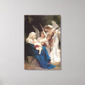 Toile Chant des Anges (1881) par Bouguereau (Recto)