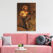 Toile Chant vintage Cowboy de Thomas Eakins (Insitu(Salon))