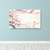 Toile Chanter des oiseaux au printemps (Insitu (Plancher de Bois))