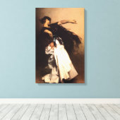Toile Chanteur Sargent Espagnol Dancer Canvas Imprimer (Insitu (Plancher de Bois))