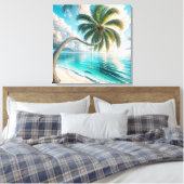 Toile Chanteur Tropical Suspendu Du Palmier (Insitu(Chambre))