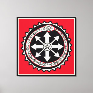 Toile Chaos avec Serpent Ouroburos