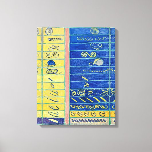 Toile Chaos primitif 13 | Hilma af Klint | (Recto)