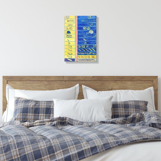 Toile Chaos primitif 13 | Hilma af Klint | (Insitu(Chambre))