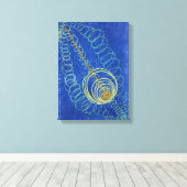 Toile Chaos primitif 16 | Hilma af Klint | (Insitu (Plancher de Bois))