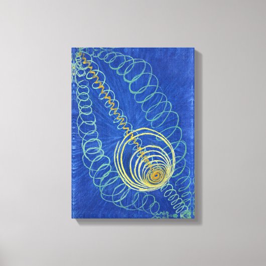 Toile Chaos primitif 16 | Hilma af Klint | (Recto)