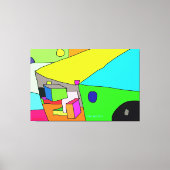 Toile Chaotique coloré (Recto)