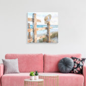 Toile Chapeau de soleil de plage dans la brise océanique (Insitu(Salon))