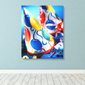 Toile Chapeaux de fête (Insitu (Plancher de Bois))