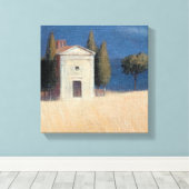 Toile Chapelle près de Pienza II 2012 (Insitu (Plancher de Bois))