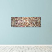 Toile Chapelle Sixtine, Le Jugement Dernier, Michel-Ange (Insitu (Plancher de Bois))