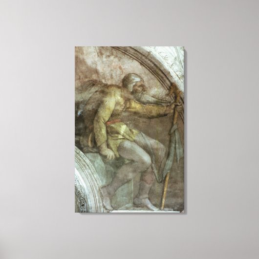 Toile Chapelle Sixtine Plafond (Recto)