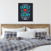 Toile Chaque Famille A Une Histoire (Insitu(Chambre))