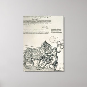 Toile Char triomphal d'empereur Maximilian I