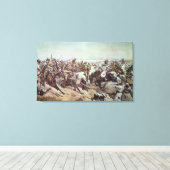 Toile Charge des 21e Lancers à Omdurman 2 (Insitu (Plancher de Bois))