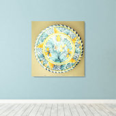 Toile Chargeur de logiciel Bluedash', poterie Lambeth (Insitu (Plancher de Bois))