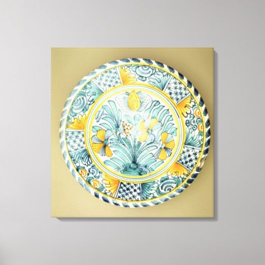 Toile Chargeur de logiciel Bluedash', poterie Lambeth (Recto)