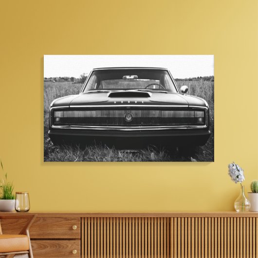 Toile Chargeur Dodge 1966 (Insitu(Salon))
