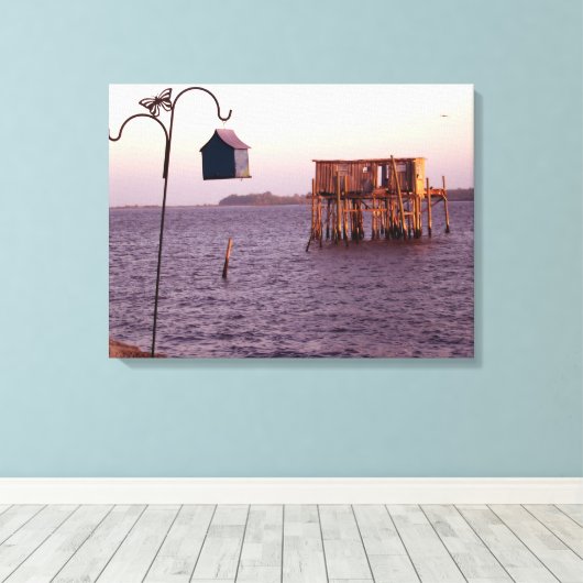 Toile Chargeur d'oiseaux à clé de cèdre (Insitu (Plancher de Bois))