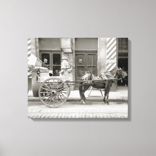 Toile Chariot de lait de la Nouvelle-Orléans, 1910