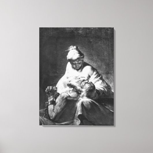 Toile Charité romaine (Recto)