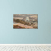 Toile Charles Blomfield - Terrasses roses (Insitu (Plancher de Bois))