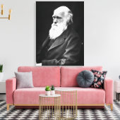 Toile Charles Darwin Portrait (Insitu(Salon))