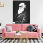 Toile Charles Darwin Portrait (Insitu(Salon))