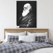 Toile Charles Darwin Portrait (Insitu(Chambre))