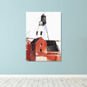 Toile Charles Demuth peinture, Lancaster (Insitu (Plancher de Bois))