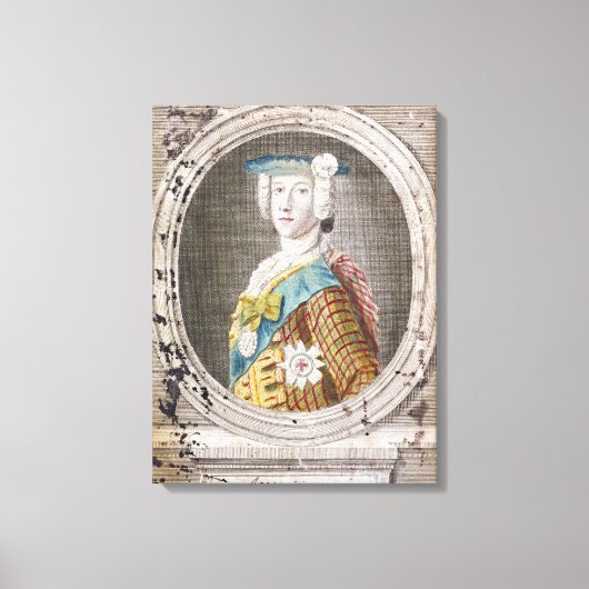 Toile Charles Edward Stuart (Recto)