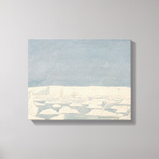Toile Charles Hamilton Smith - Partie du pôle Sud (Recto)