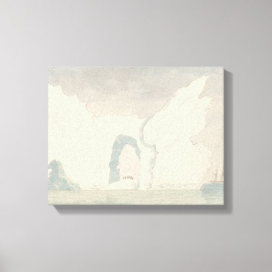 Toile Charles Hamilton Smith - Remarquable Iceberg (Recto)