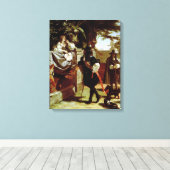 Toile Charles II et Nell Gwynne (Insitu (Plancher de Bois))