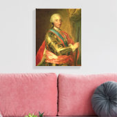 Toile Charles III en Armor, après 1759 (Insitu(Salon))